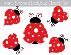 Ladybug Clipart | Garden Baby Shower Lady Bug Clipart | Commercial ...