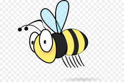Honey bee Drawing Clip art - Bugs Flying Cliparts png download - 640 ...