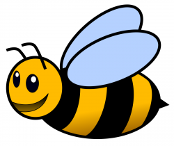 Bee clipart insect - Pencil and in color bee clipart insect