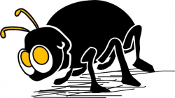 Cartoon Bug Insect clip art Free vector in Open office drawing svg ...