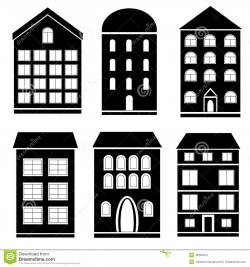 building clipart black and white 1 | Clipart Station