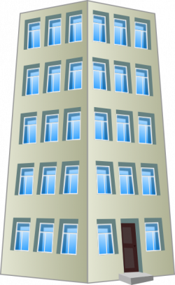 Cartoon Buildings Clipart