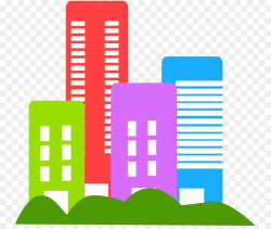 Building Free content Clip art - City Skyline Clipart png download ...