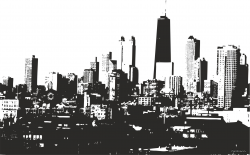 Building clipart cityscape - Pencil and in color building clipart ...