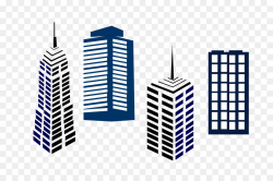 Commercial building Clip art - City Skyline Clipart png download ...