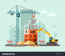 Construction site, building a | Clipart Panda - Free Clipart Images