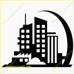 New Building Clipart Black and White | Home Furniture And Wallpaper ...