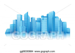 Vector Stock - Modern building. Clipart Illustration gg68330884 ...