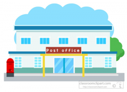 Architecture Clipart- post-office-building-clipart-052 - Classroom ...