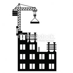 Structure clipart corporate building - Pencil and in color structure ...