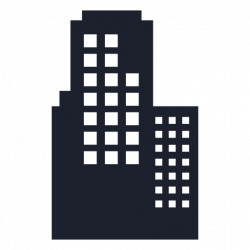 Office building silhouette - Transparent PNG & SVG vector
