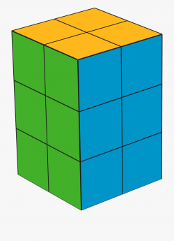 Buildings Clipart Cube - 12 Unit Cube Rectangular Prism ...