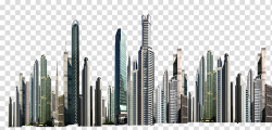 High rise buildings illustration, Skyscraper Building ...