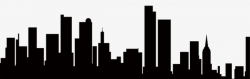 Silhouette Buildings, Buildings, Sketch, Black PNG Image and Clipart ...