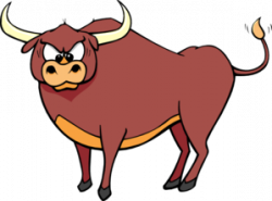 Angry Crosseyed Bull Clip Art at Clker.com - vector clip art online ...