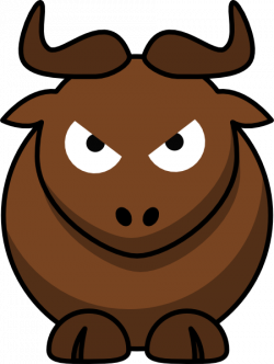 Angry Bull Clip Art at Clker.com - vector clip art online, royalty ...