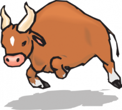 Charging Bull PNG, SVG Clip art for Web - Download Clip Art ...
