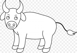 Cattle Bull Drawing Black and white Clip art - ox png download ...