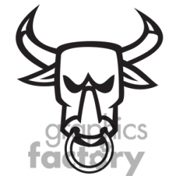 Bull Face Drawing at GetDrawings.com | Free for personal use Bull ...