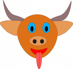 Bull S Head Cartoon Clip Art at Clker.com - vector clip art online ...
