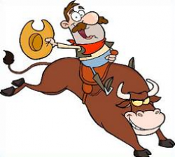 Free Bull Riding Clipart