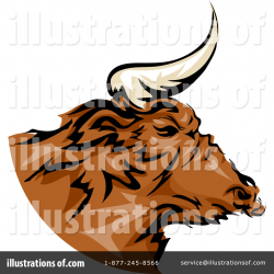Bull Clipart #1252858 - Illustration by BNP Design Studio