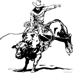 Rodeo Bull Clipart - ClipartBlack.com