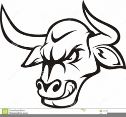 Black And White Bull Clipart | Free Images at Clker.com - vector ...