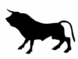 Bull Silhouette Clipart Free Stock Photo - Public Domain ...