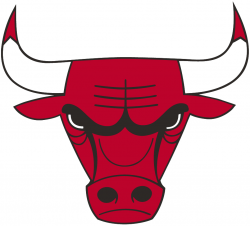 Chicago Bulls Partial Logo (1967) - A red bull with two white, red ...