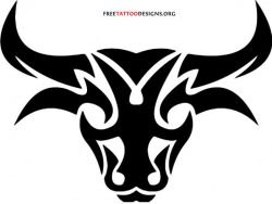 25 best Tribal Bull Tattoo Designs images on Pinterest | Bull ...