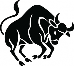 Zodiac Sign Taurus Bull Astrology Horoscope Logo .SVG .EPS .PNG ...