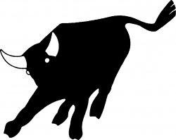 Bull clip art - vector clip art online, royalty free public domain ...