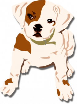 Bulldog Pup Clip Art at Clker.com - vector clip art online, royalty ...