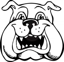 Bulldog is Laughing Coloring Pages | Best Place to Color | Craft ...