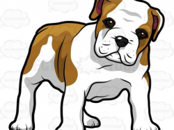 English Bulldog Clipart easy cartoon - Free Clipart on ...
