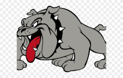 Bulldog Clipart Comic - Glassboro High School Logo - Png ...