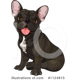 French Bulldog Clipart #1124815 - Illustration by Pushkin