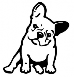FRENCH BULLDOG Dog Vinyl Car Sticker – Luvvadog