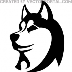 HUSKY DOG VECTOR IMAGE | sketch | Pinterest | Husky dog, Dog and ...
