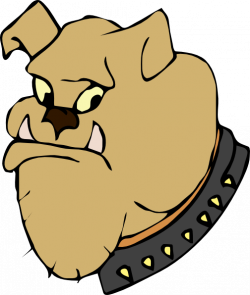 Cartoon Bulldog Head Clip Art at Clker.com - vector clip art online ...
