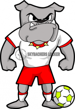 Bulldog Soccer Mascot | Skybacher's Locker