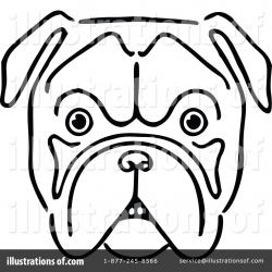 Bulldog Clipart #1113671 - Illustration by Prawny Vintage
