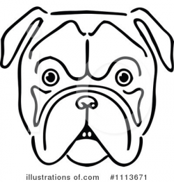 Bulldog Clipart #1113671 - Illustration by Prawny Vintage