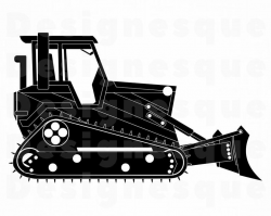 Bulldozer #9 SVG, Heavy Equipment, Bulldozer Clipart, Bulldozer Files for  Cricut, Bulldozer Cut Files For Silhouette, Dxf, Png, Eps, Vector