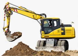 Construction Site, Civil Engineering, Excavator PNG Image and ...