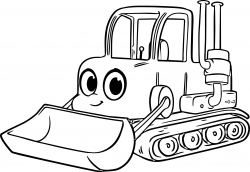Bulldozer Drawing at GetDrawings.com | Free for personal use ...