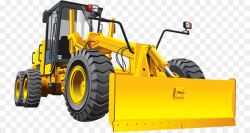 Grader Road Heavy equipment Bulldozer Clip art - Excavator png ...