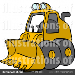 Bulldozer Clipart #88340 - Illustration by djart