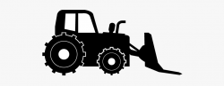 Tractor - Bulldozer - Vehicle Illustration - Free - Machine ...